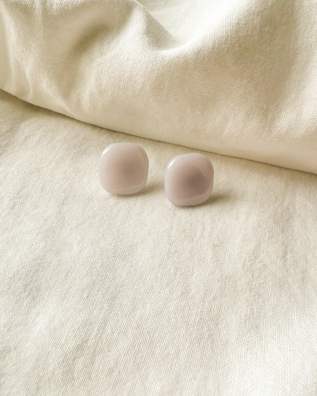 pastel square studs