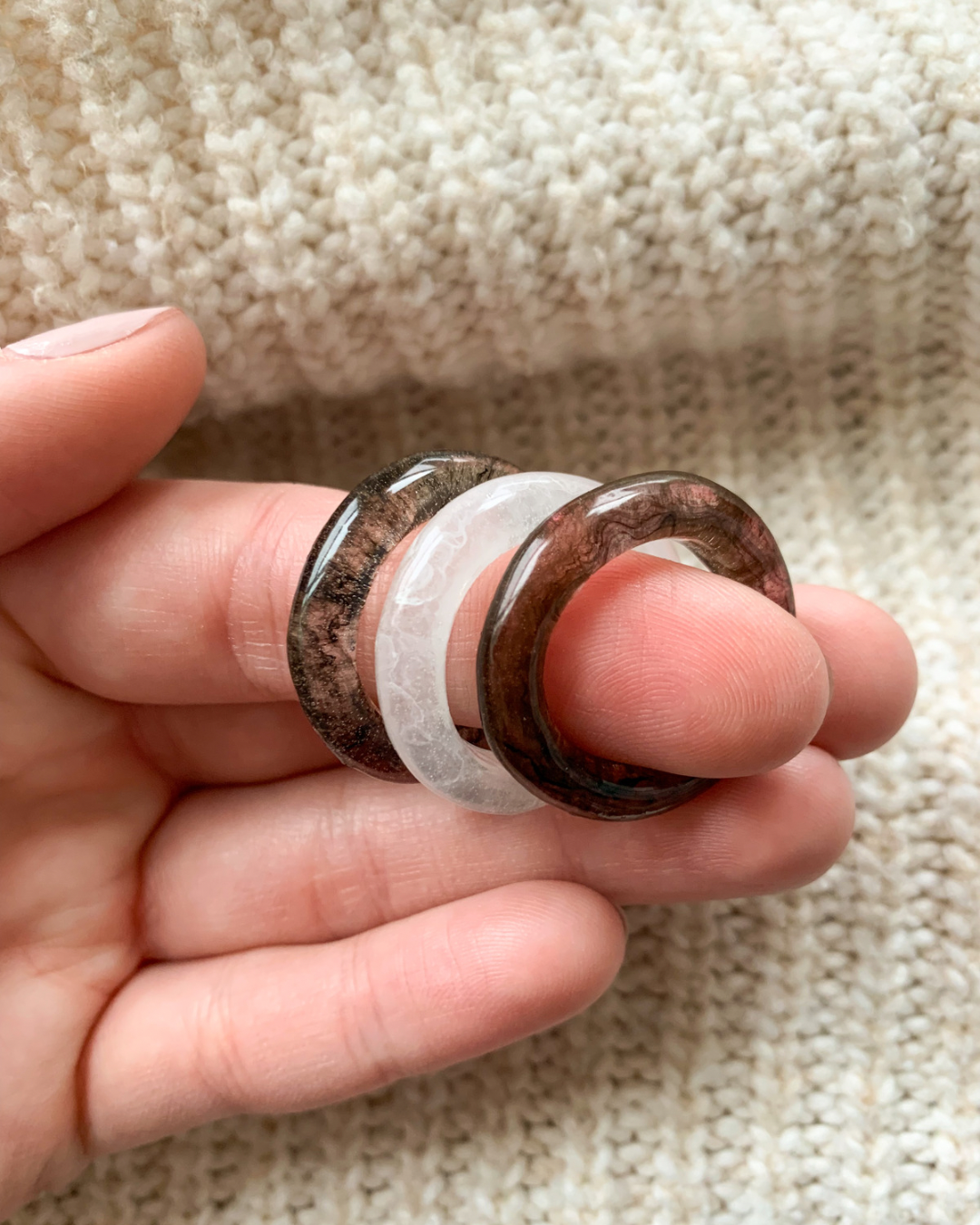 marbled everyday ring